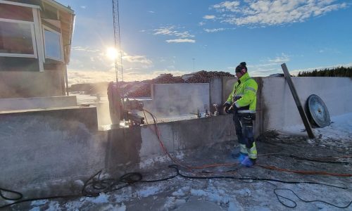 Byggnations ny linje i virkesproduktion